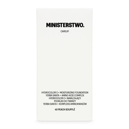 Ministerstwo Dobrego Mydła Podkład Peach Souffle no 40, 30 ml