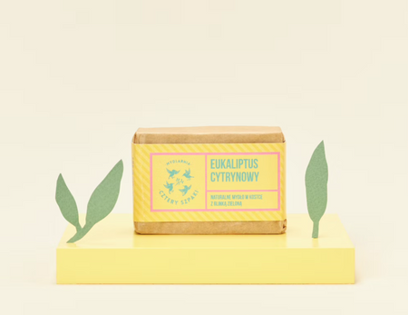 4 Szpaki Mydło w kostce Eukaliptus Cytrynowy