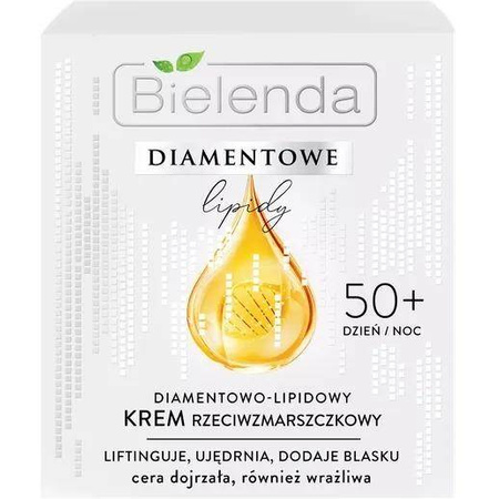 Bielenda Diamentowe Lipidy Diamentowo – lipidowy krem przeciwzmarszczkowy 50+ dzień/noc