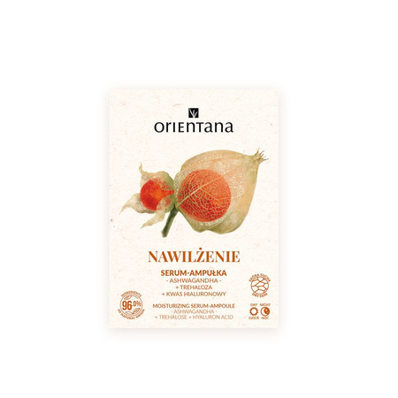 Orientana, Serum-ampułka NAWILŻENIE Ashwagandha