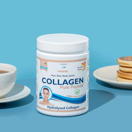 Swedish Nutra Collagen Powder Marine Kolagen morski w proszku, 300 g