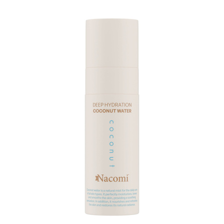Nacomi Deep hydration - Woda kokosowa 100 ml