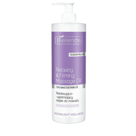 Bielenda Professional Moonlight Wellnes Relaksująco-ujędrniający olejek do masażu, 500 ml