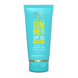 Apis Emulsja do opalania z olejkiem monoi SPF50 200 ml