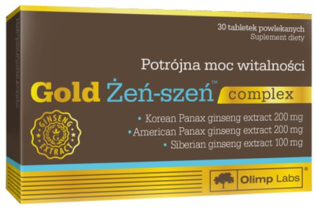 OLIMP LABS Gold Żeń-szeń complex 30 tabl