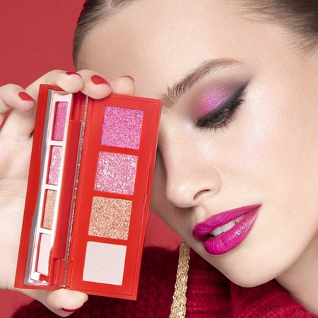 PUPA Milano Holiday Land Paleta 4 cieni do powiek 001 Eccentric Pink