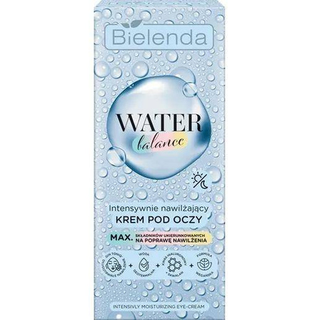 Bielenda Water Balance Intensywnie nawilżający krem pod oczy