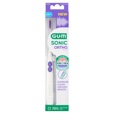 GUM SONIC ORTHO Szczoteczka soniczna