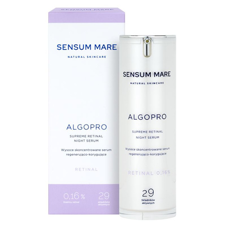 Sensum Mare Serum Regenerująco-korygujące z 0,16% retinalem 30 ml