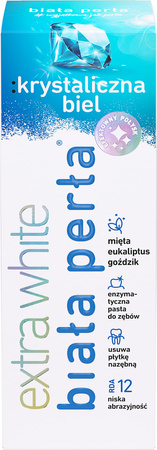 Biała Perła Wybielająca pasta do zębów - Krystaliczna Biel 75 ml