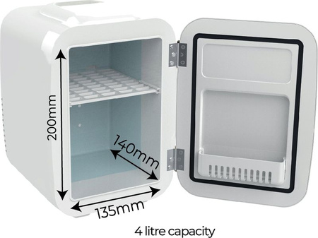 STYLPRO Four Litre Beauty Fridge Rose Gold, lodówka kosmetyczna 4L