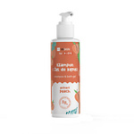 HISKIN KIDS Szampon & Żel do mycia ciała 2w1 z ekstraktem brzoskwini i papai, 280 ml