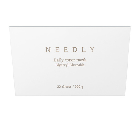 Needly Daily Toner Mask Pack, codzienne maski tonizujące na twarz, 30 szt.