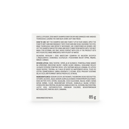 Mleko-miód-owies - szampon w kostce