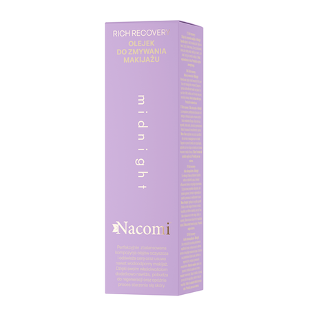 Nacomi Rich recovery Olejek do zmywania makijażu Midnight 100 ml