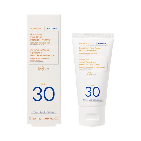 Korres Yoghurt krem ochonny do twarzy SPF30, 50ml