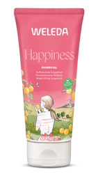 WELEDA Happiness, żel pod prysznic z grejpfrutem, 200 ml