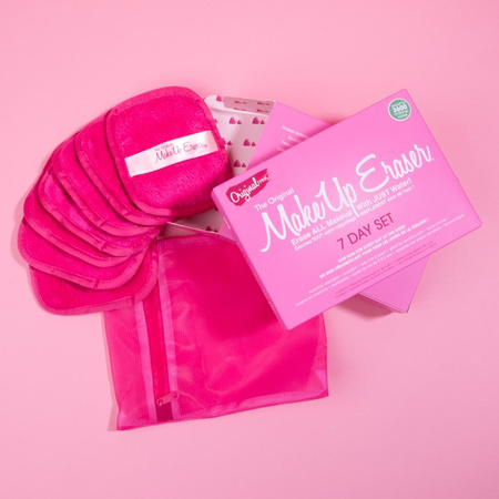 The Original MakeUp Eraser 7-Day Set Original Pink