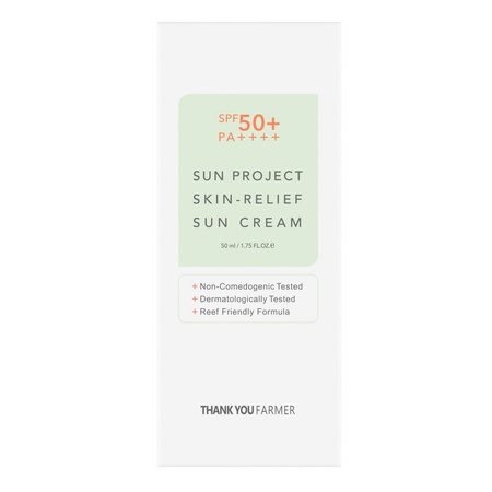 Thank You Farmer Łagodzący krem przeciwsłoneczny z SPF50  50 ml 