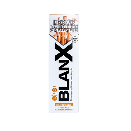 BlanX Non-Abrasive Whitening Toothpaste wybielająca pasta do zębów przeciw osadom 75 ml