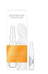 Dermika Esthetic Solutions VITAMIN C Intensywna kuracja rozświetlająca anti-age na noc w ampułkach 7 x 2 ml