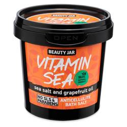 Vitamin Sea antycellulitowa sól morska do kąpieli z olejkiem grejpfrutowym 150g