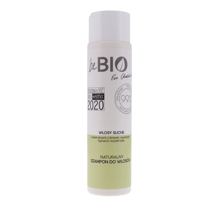 beBIO naturalny szampon do włosów suchych 300 ml